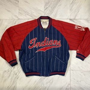 Cleveland Indians Mirage heritage collection bomber jacket